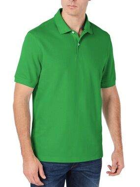 Club Room Bright Green Pique Polo